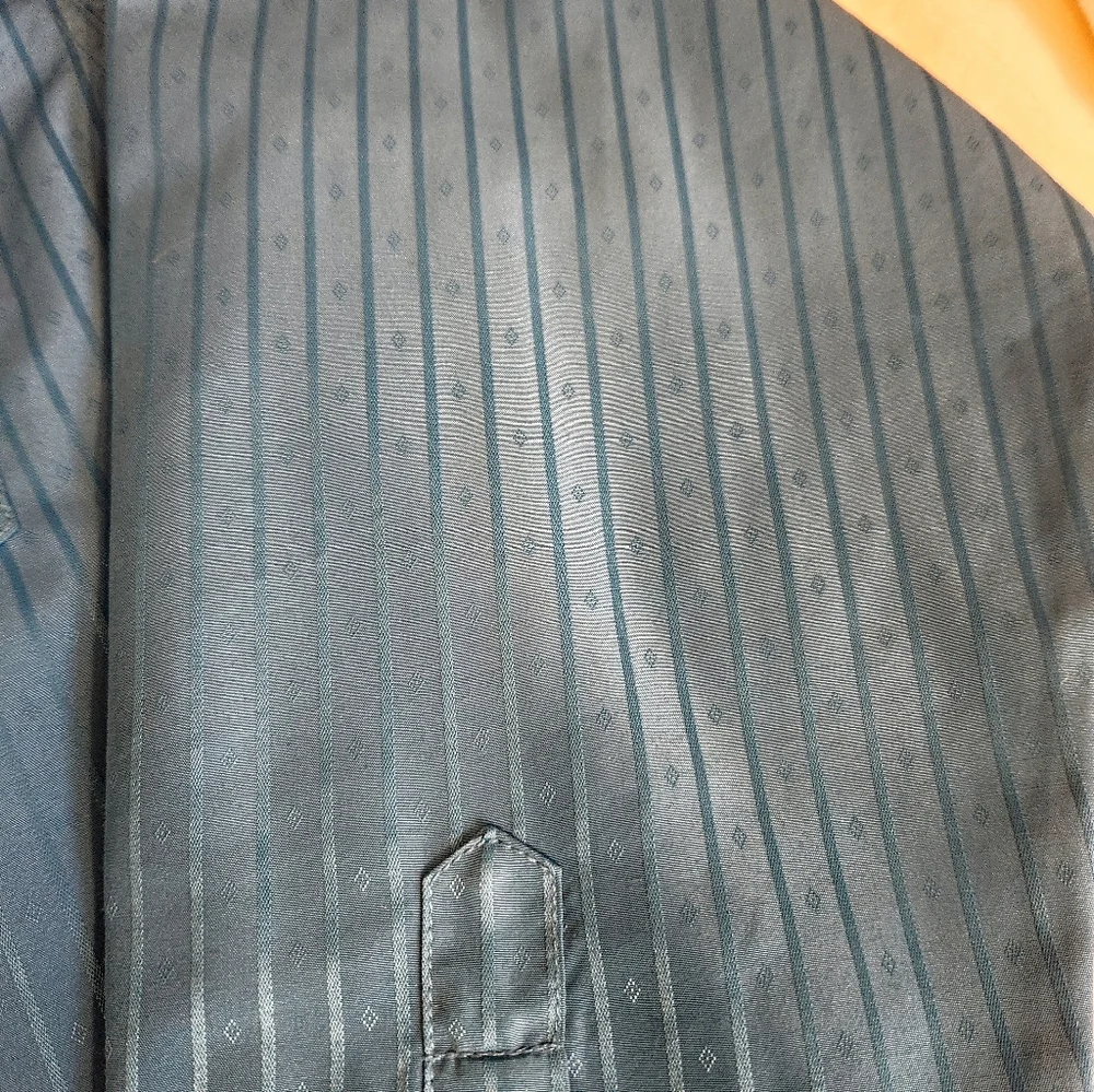 Rodeo Clothing Co Mens XL Button Front Shirt Aqua Pearl Snap Western Cowboy - Picture 4 of 7